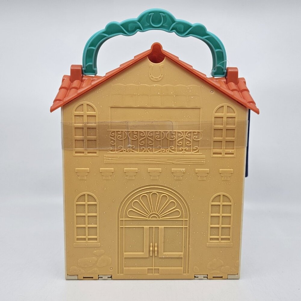 Spirit Riding Free Palomino Bluffs Playset Carry Case Horse Stable 12 Pieces - Picture 7 of 12